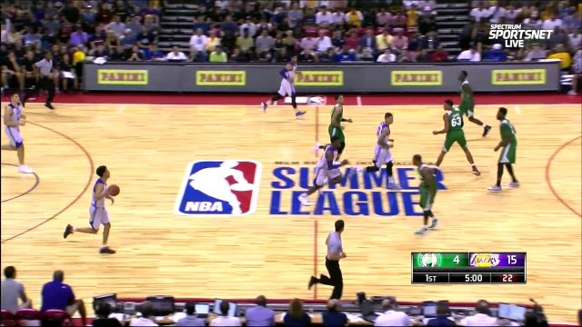 July 8, 2017 - Celtics vs. Lakers - 1st Quarter Team Highlights
