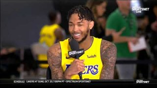 September 25, 2017 - 2017 Lakers Media Day - Brandon Ingram Interview