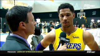 September 25, 2017 - 2017 Lakers Media Day - Josh Hart Interview