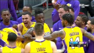 September 30, 2017 - Timberwolves vs. Lakers - 2nd Half Team Highlights