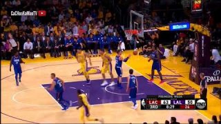 October 19, 2017 - Clippers vs. Lakers - 3rd Quarter Team Highlights