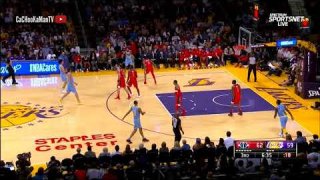 October 25, 2017 - Wizards vs. Lakers - 3rd Quarter Team Highlights