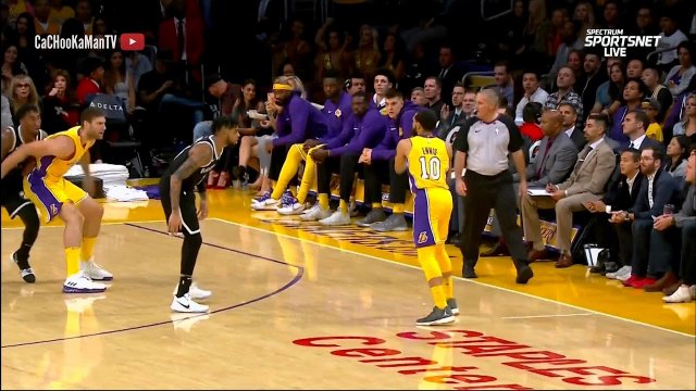 November 3, 2017 - Nets vs. Lakers - 4th Quarter Team Highlights