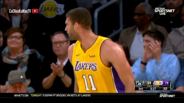 November 3, 2017 - Nets vs. Lakers - Brook Lopez Highlights