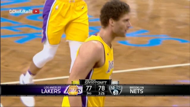 February 2, 2018 - Lakers vs. Nets - 3rd Quarter Team Highlights