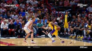March 1, 2018 - Lakers vs. Heat - 2nd Quarter Team Highlights