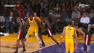 March 5, 2018 - Trail Blazers vs. Lakers - 2nd Quarter Team Highlights