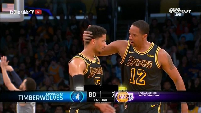 April 6, 2018 - Timberwolves vs. Lakers - 2nd Half Team Highlights