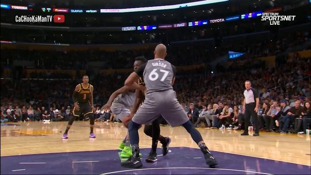 April 6, 2018 - Timberwolves vs. Lakers - Team Highlights
