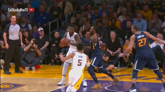 April 8, 2018 - Jazz vs. Lakers - 1st Quarter Team Highlights