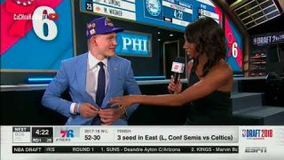 June 21, 2018 - NBA Draft 2018 - Los Angeles Lakers Select Moritz Wagner With 25th Overall Pick