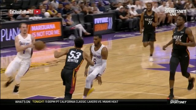 July 3, 2018 - Heat vs. Lakers - 3rd Quarter Team Highlights