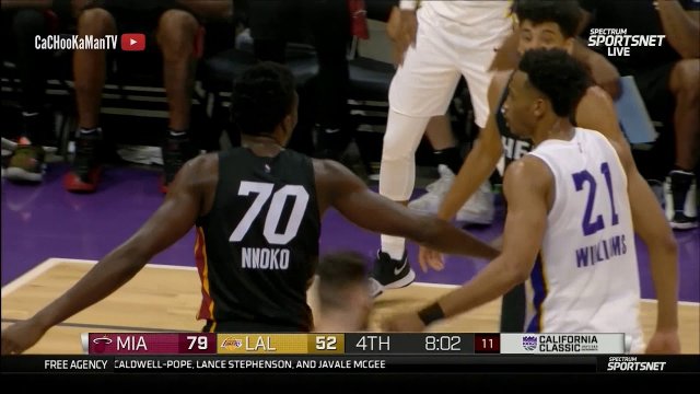 July 3, 2018 - Heat vs. Lakers - 2nd Half Team Highlights