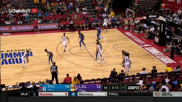 July 7, 2018 - 76ers vs. Lakers - 1st Quarter Team Highlights