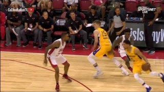 July 8, 2018 - Lakers vs. Bulls - Josh Hart To Moe Wagner For The Dunk