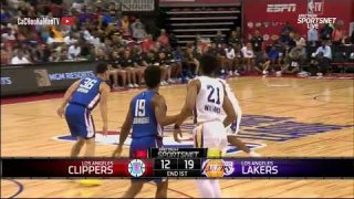 July 12, 2018 - Clippers vs. Lakers - 1st Half Team Highlights