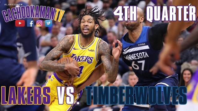 4th Quarter Team Highlights - Lakers vs. Timberwolves - October 29, 2018