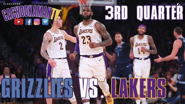 3rd Quarter Team Highlights - Grizzlies vs. Lakers - December 23, 2018
