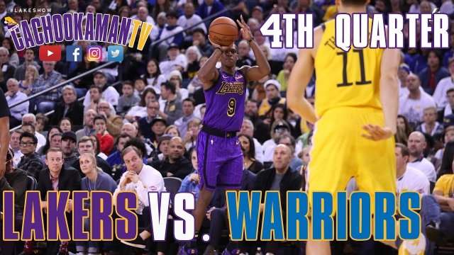 4th Quarter Team Highlights - Lakers vs. Warriors - December 25, 2018