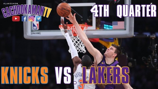 4th Quarter Team Highlights - Knicks vs. Lakers - January 4, 2019