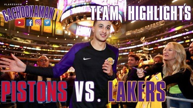 Team Highlights - Pistons vs. Lakers - January 9, 2019