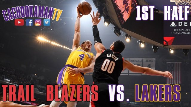 1st Half Team Highlights - Trail Blazers vs. Lakers - April 9, 2019