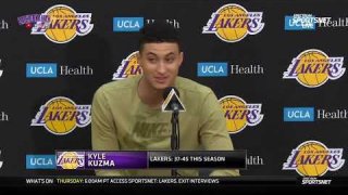 Kyle Kuzma Exit Interview - April 10, 2019