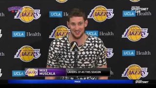Mike Muscala Exit Interview - April 10, 2019