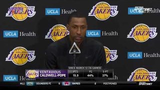 Kentavious Caldwell-Pope Exit Interview - April 10, 2019