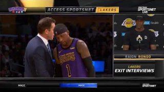 Rajon Rondo Exit Interview - April 10, 2019