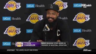 Tyson Chandler Exit Interview - April 10, 2019