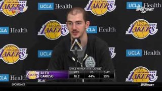 Alex Caruso Exit Interview - April 10, 2019