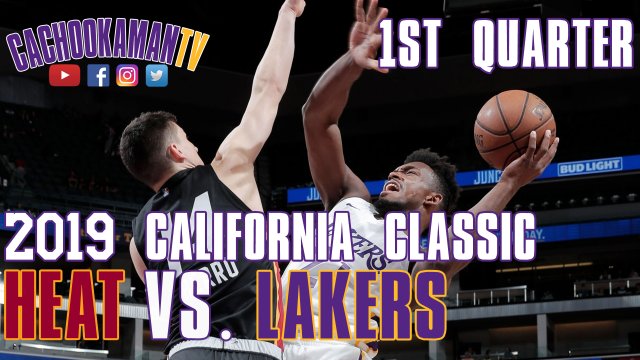 1st Quarter Team Highlights - Heat vs. Lakers - 2019 California Classic - July 1, 2019