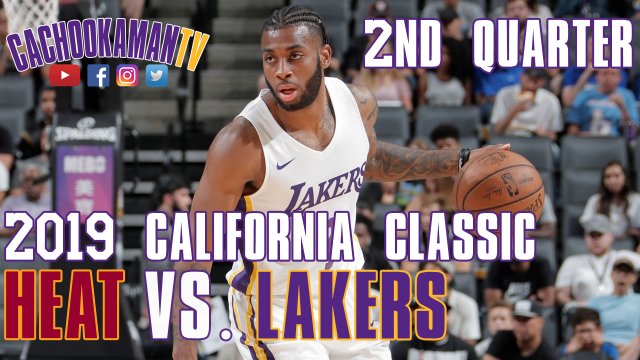 2nd Quarter Team Highlights - Heat vs. Lakers - 2019 California Classic - July 1, 2019