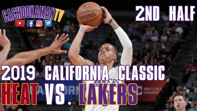 2nd Half Team Highlights - Heat vs. Lakers - 2019 California Classic - July 1, 2019
