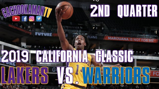 2nd Quarter Team Highlights - Lakers vs. Warriors - 2019 California Classic - July 2, 2019