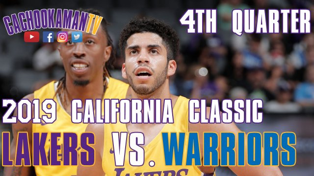 4th Quarter Team Highlights - Lakers vs. Warriors - 2019 California Classic - July 2, 2019