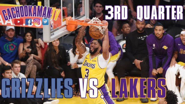 3rd Quarter Team Highlights - Grizzlies vs. Lakers - October 29, 2019