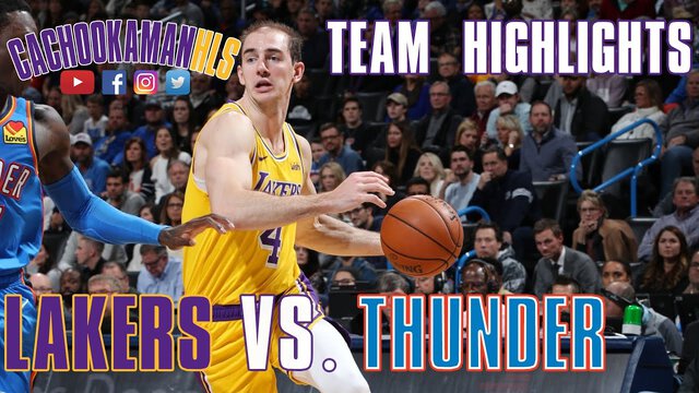 Team Highlights - Lakers vs. Thunder - November 22, 2019