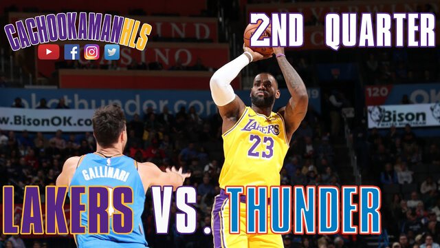 2nd Quarter Team Highlights - Lakers vs. Thunder - November 22, 2019