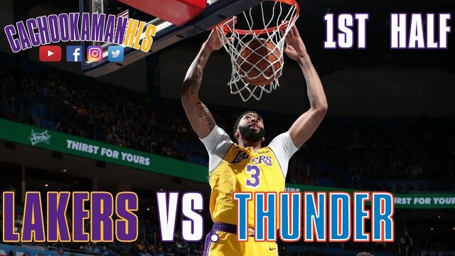 1st Half Team Highlights - Lakers vs. Thunder - November 22, 2019
