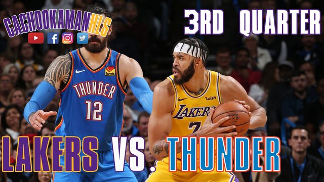 3rd Quarter Team Highlights - Lakers vs. Thunder - November 22, 2019