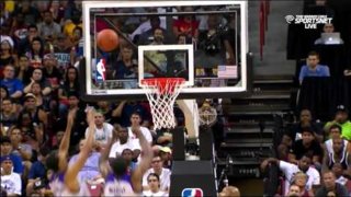 July 10, 2015 - Timberwolves vs. Lakers - Jordan Clarkson Putback Dunk