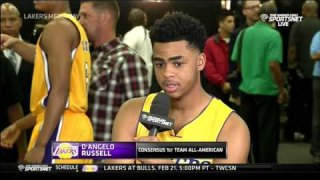 September 28, 2015 - Lakers Media Day - D'Angelo Russell Interview