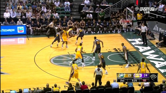 October 4, 2015 - Jazz vs. Lakers - Lou Williams And 1 Jumper