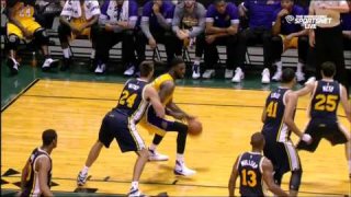 October 6, 2015 - Jazz vs. Lakers - Julius Randle Putback Dunk