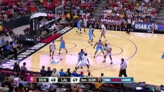 July 18, 2014 - Nuggets vs. Lakers - Team Highlights