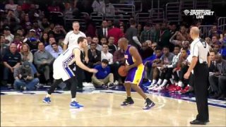December 1, 2015 - 76ers vs. Lakers - Kobe Bryant Reverse Layup