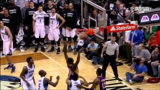 December 9, 2015 - Lakers vs. Timberwolves - D'Angelo Russell Ties The Game To Send It To Overtime