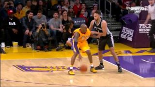 February 19, 2016 - Spurs vs. Lakers - Kobe Bryant Takes Kyle Anderson To School